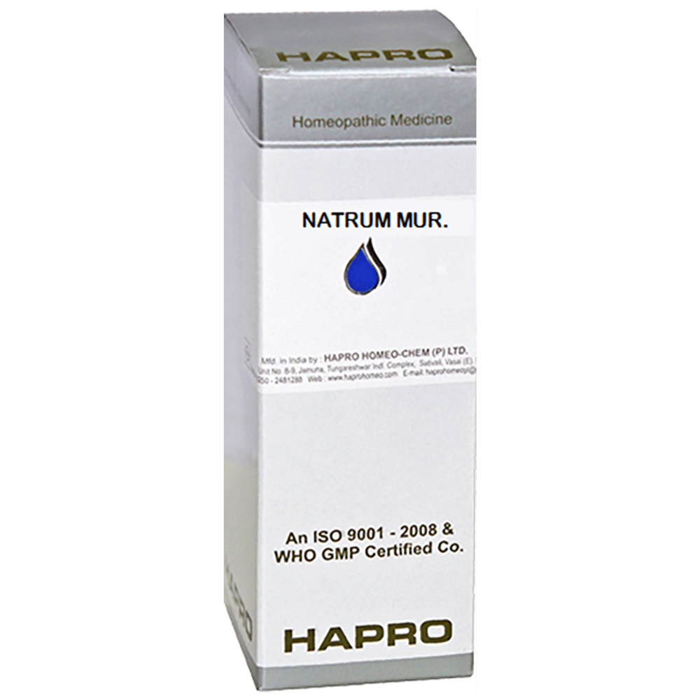 Hapro Natrum Mur Dilution 10M bottle of 100 ml Dilution