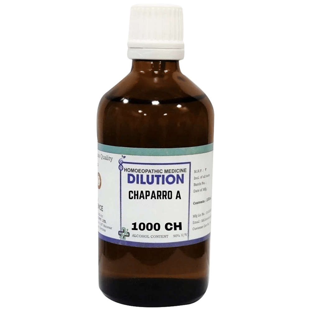 LDD Bioscience Chaparro A Dilution 1000 CH bottle of 100 ml Dilution