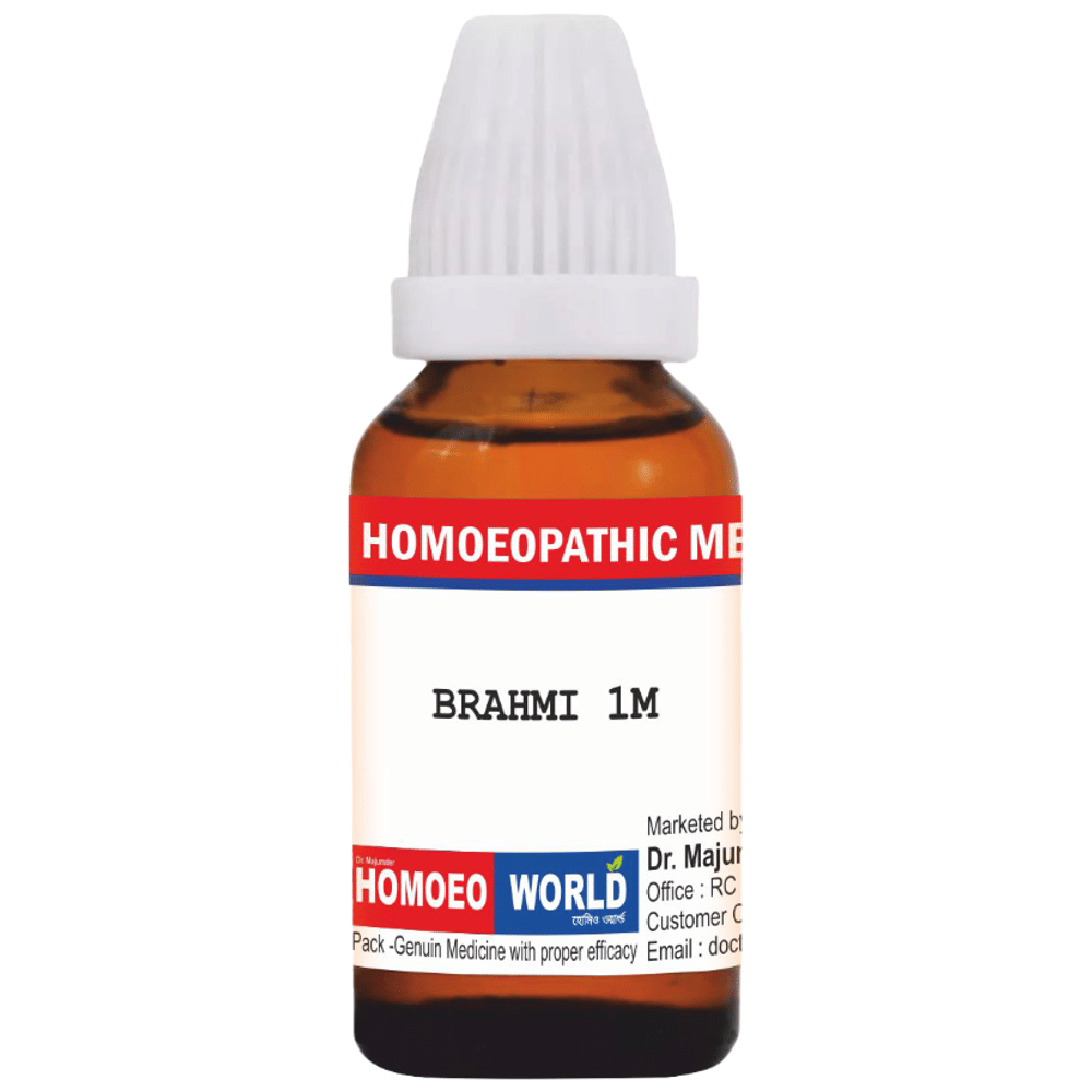 Dr. Majumder Homeo World Brahmi Dilution(30ml Each) 1M combo pack of 2 bottles