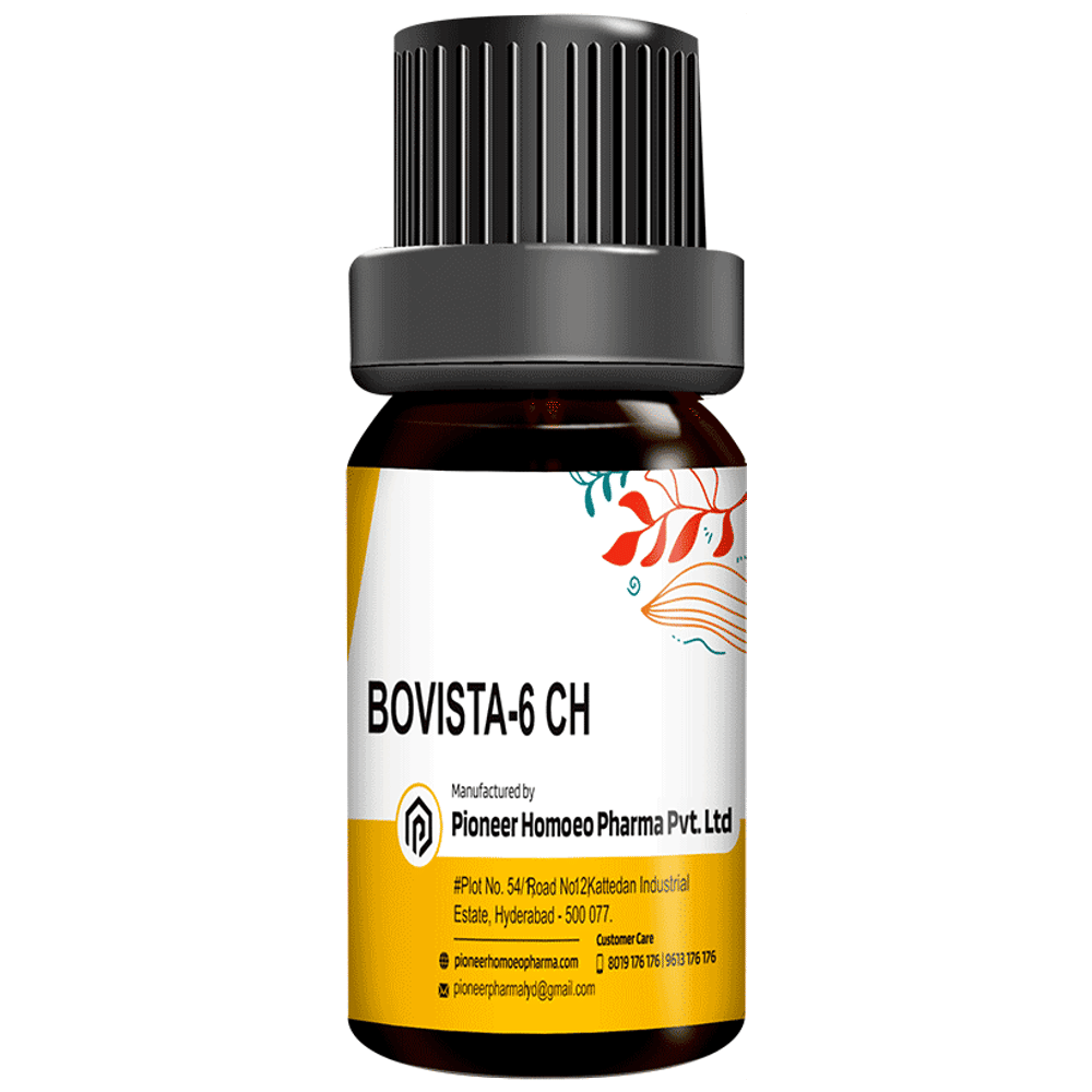 Pioneer Pharma Bovista Globules Pellets Multidose Pills 6 CH bottle of 150 tablets