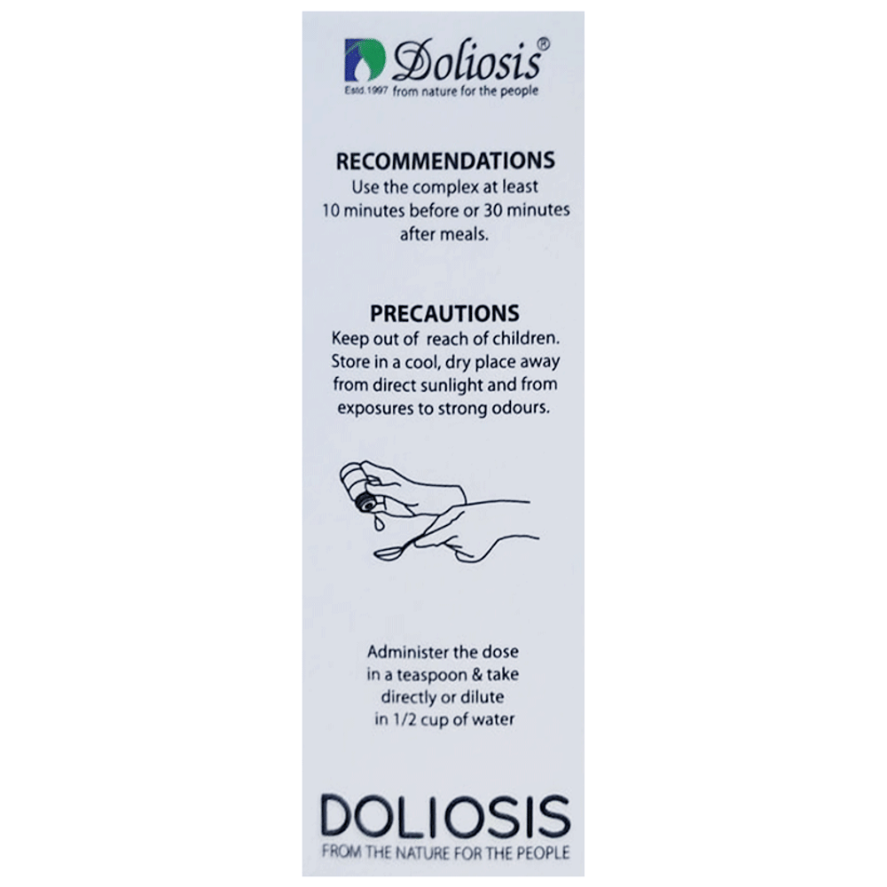 Doliosis D20 Lacto Plus Liquid Complex bottle of 30 ml Drop