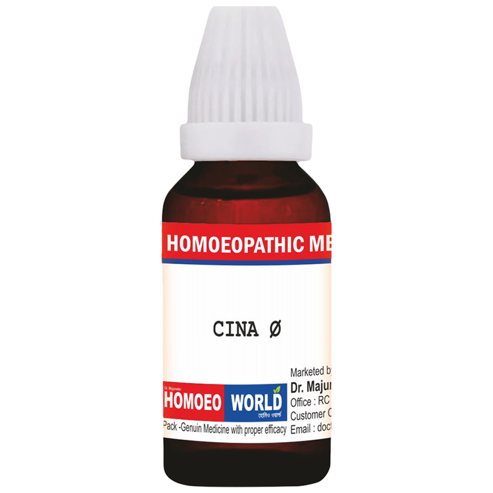 Dr. Majumder Homeo World Cina Mother Tincture (30ml Each) Q box of 1 Bottle