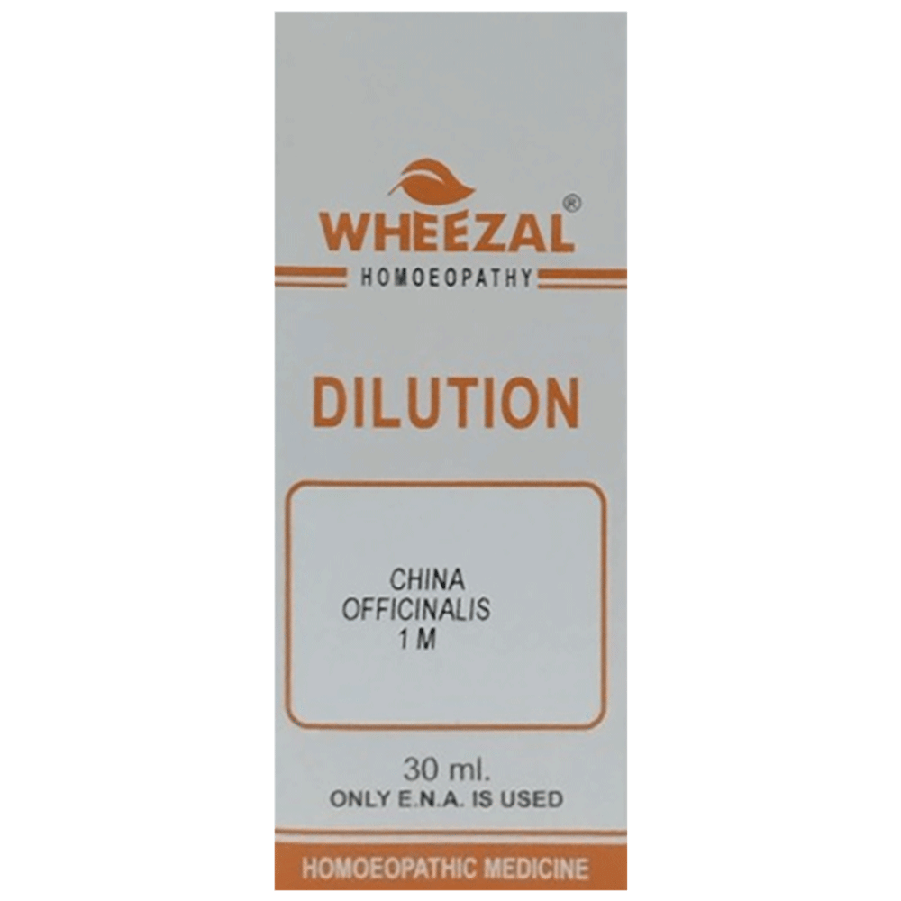 Wheezal Cinchona Officinalis Dilution 1M bottle of 30 ml Dilution