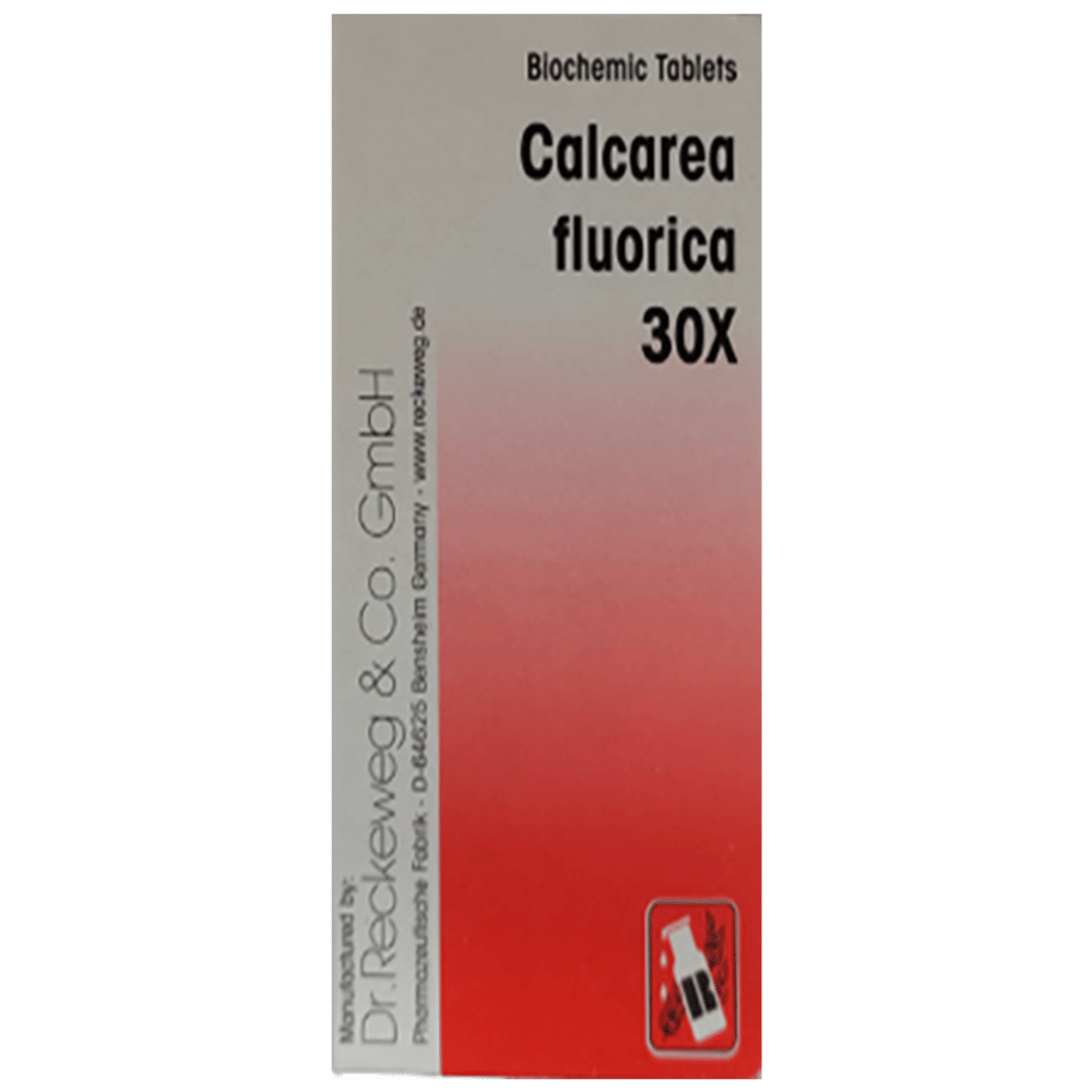 Dr Reckeweg &Co.gmbH Calcarea Fluorica Biochemic Tablet 30X bottle of 20 gm Biochemic Tablet