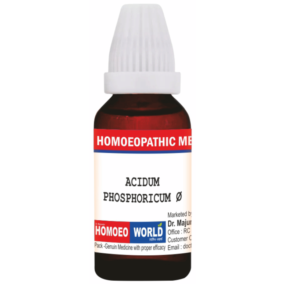 Dr. Majumder Homeo World Acidum Phosphoricum Q Mother Tincture (30 ml Each) combo pack of 2 bottles