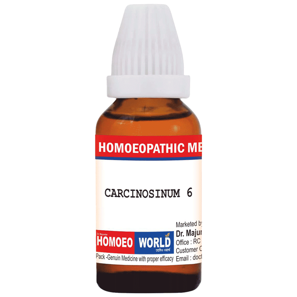 Dr. Majumder Homeo World Carcinosinum Dilution (30ml Each) 6 CH combo pack of 3 bottles