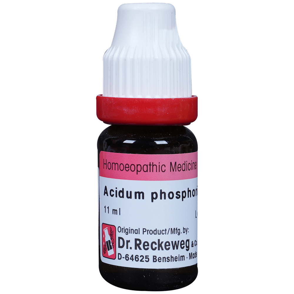 Dr. Reckeweg Acidum Phosph Dilution 200 CH bottle of 11 ml Dilution