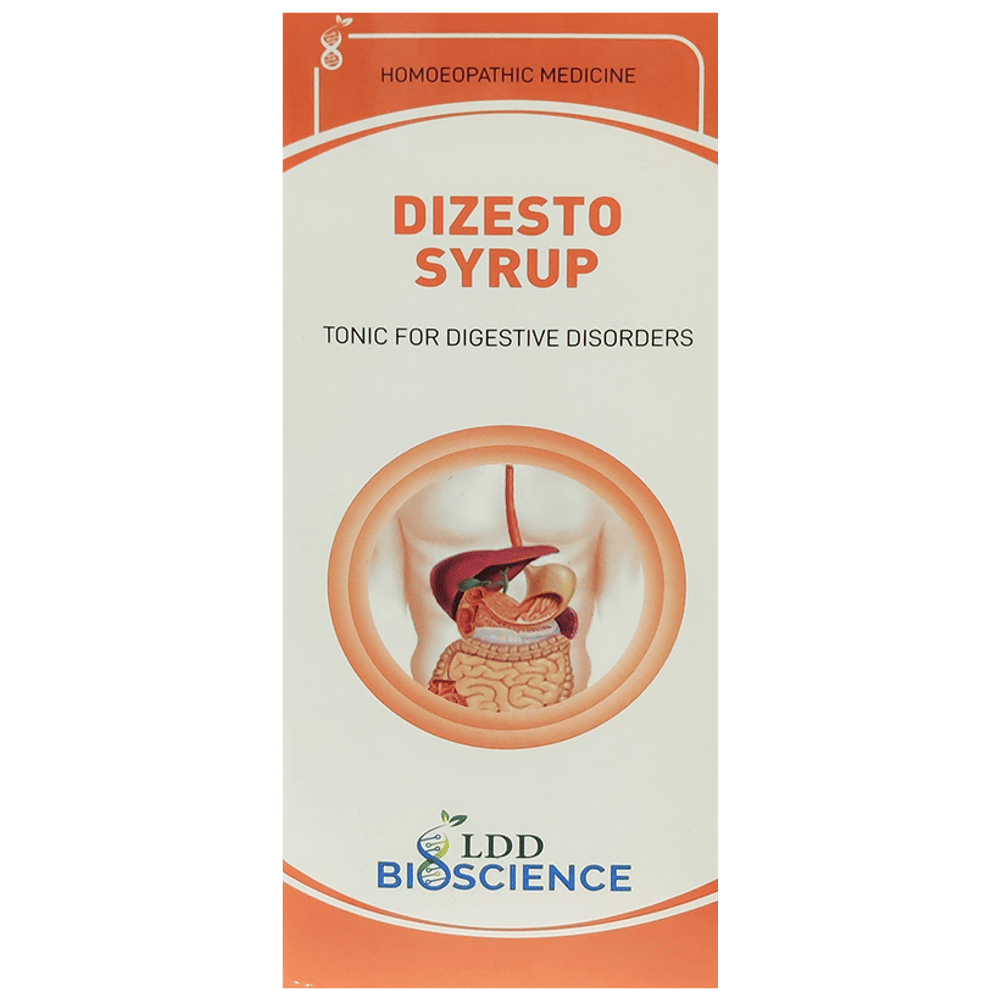LDD Bioscience Dizesto Syrup bottle of 450 ml Syrup