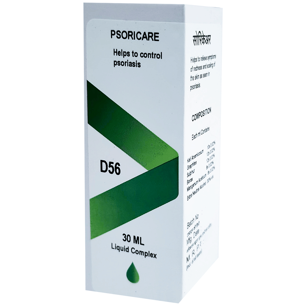 Doliosis D56 Psoricare Liquid Complex bottle of 30 ml Drop
