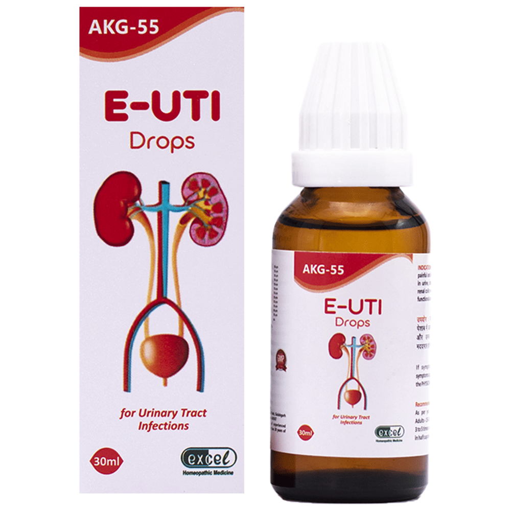 Excel AKG 55 E-UTI Drop bottle of 30 ml Drop