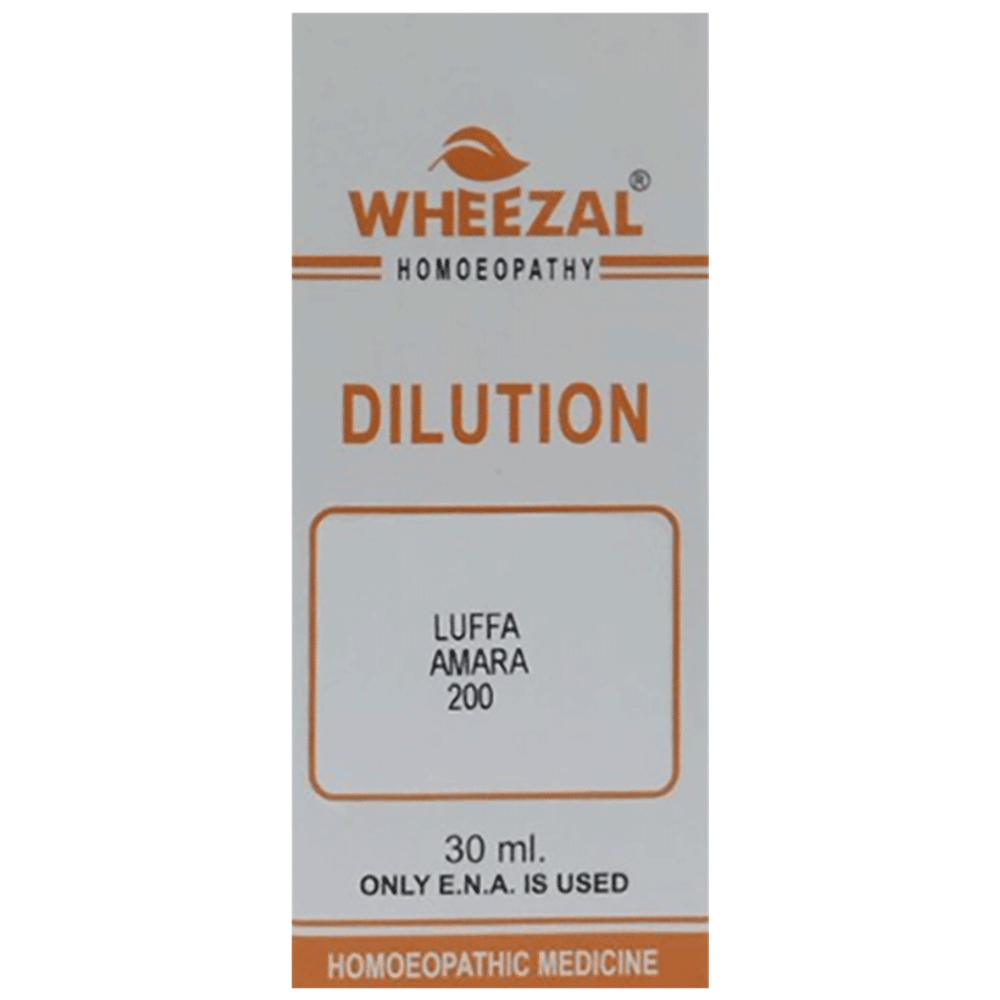Wheezal Luffa Amara Dilution 200 bottle of 30 ml Dilution