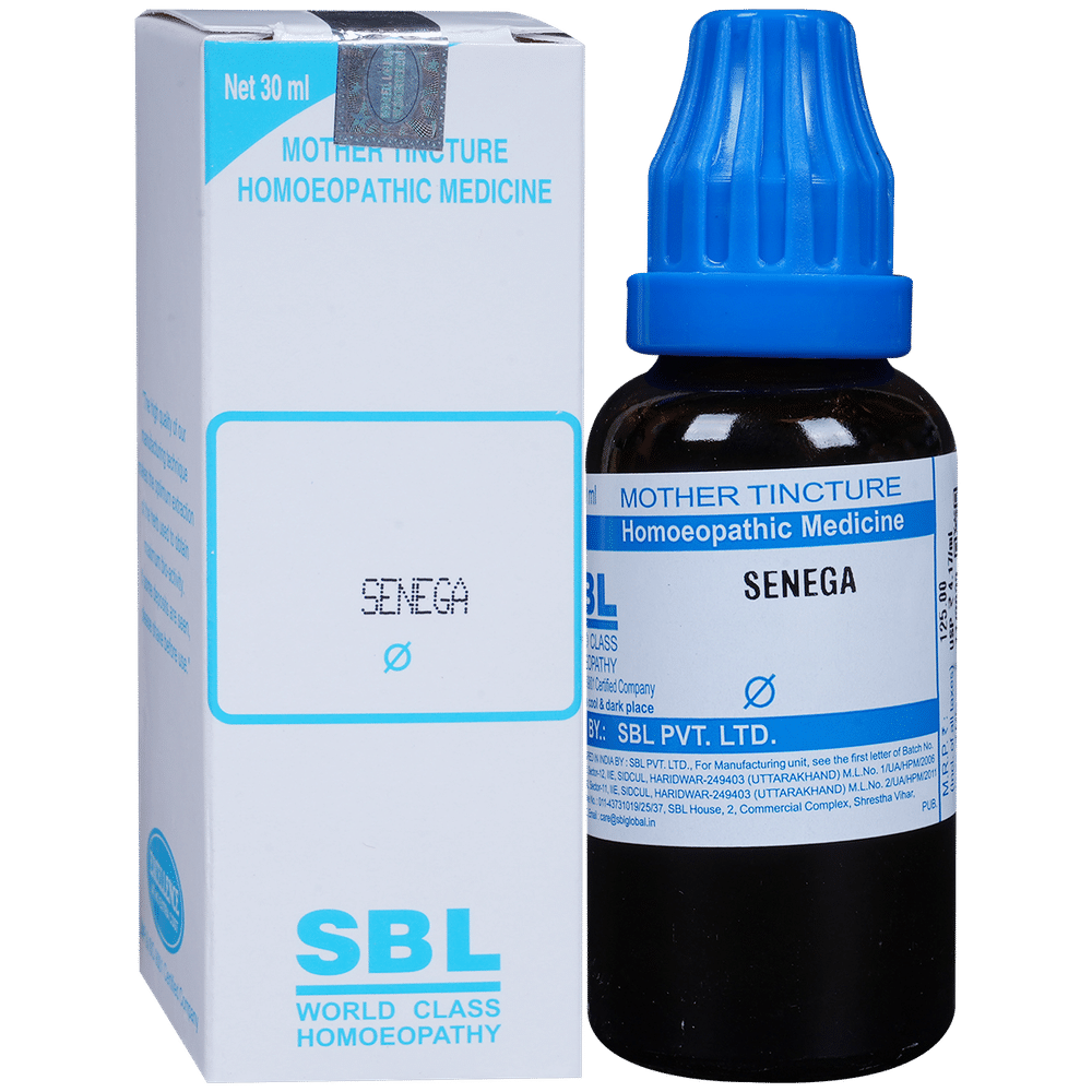 SBL Senega Mother Tincture Q bottle of 30 ml Mother Tincture