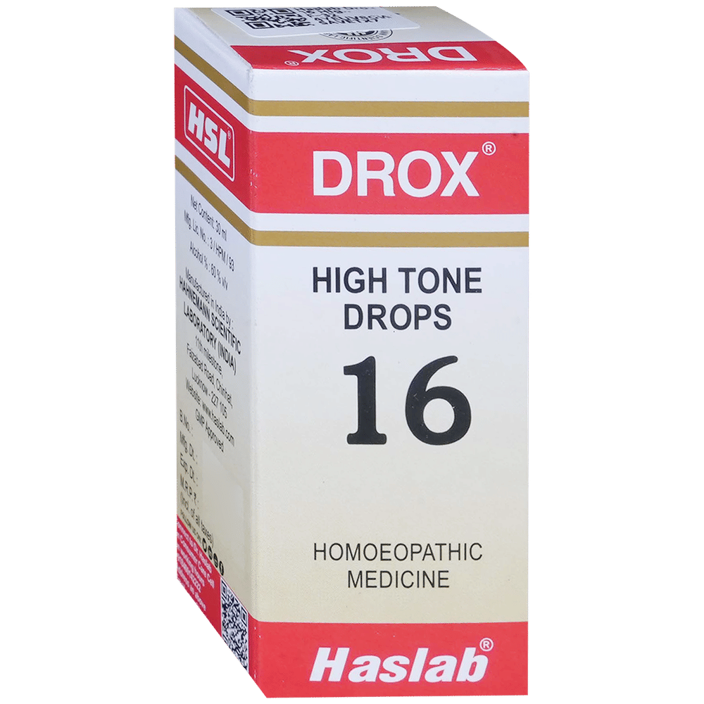 Haslab Drox 16 High Tone Drop bottle of 30 ml Drop