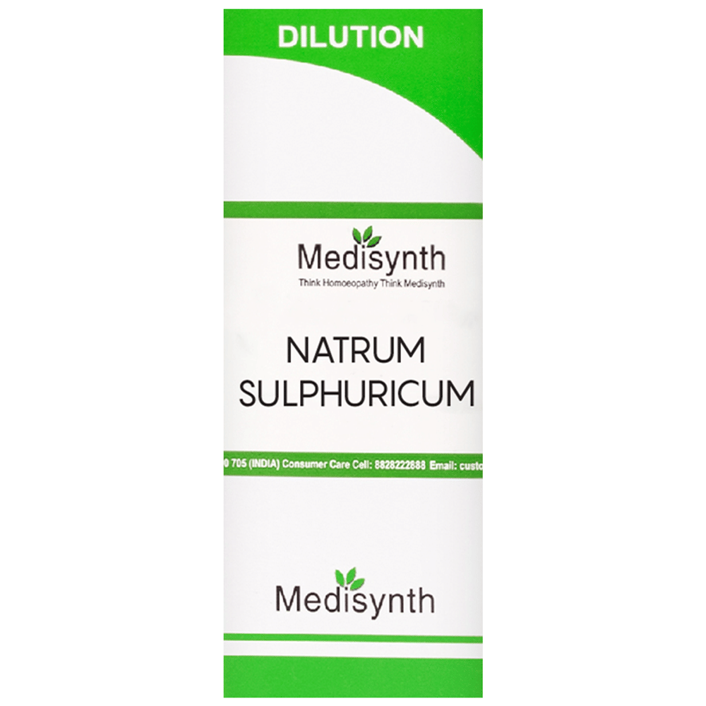 Medisynth Natrum Sulphuricum Dilution 30 bottle of 30 ml Dilution