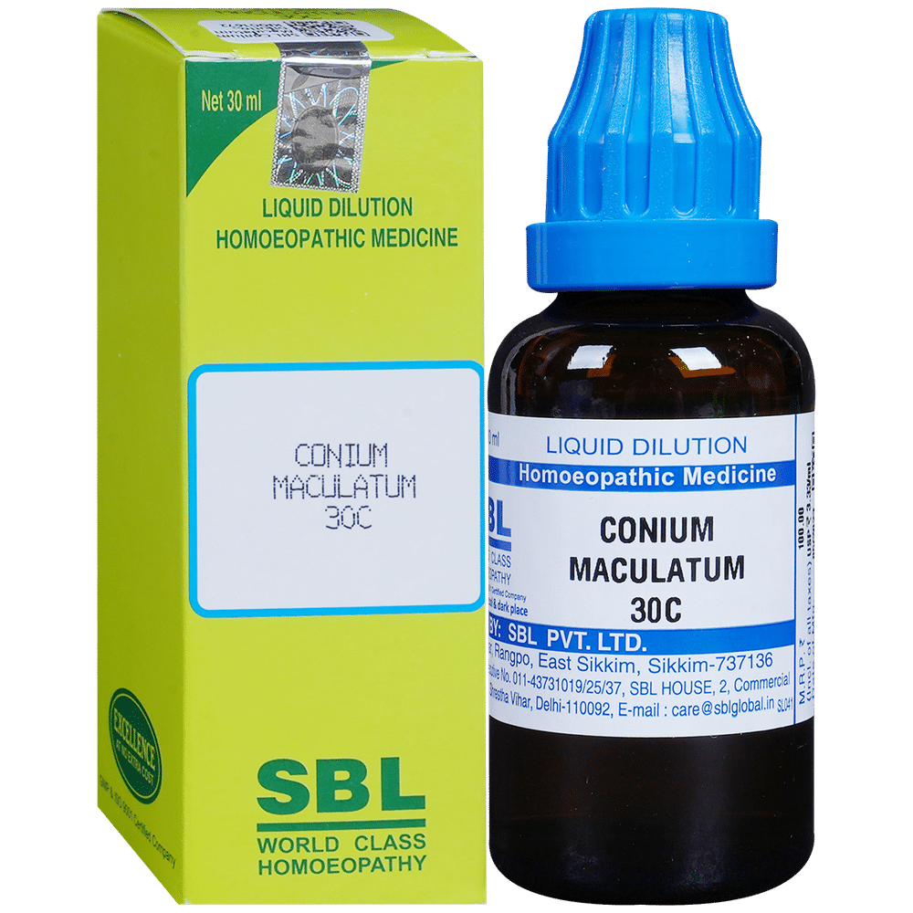 SBL Conium Maculatum Dilution 30 CH bottle of 30 ml Dilution