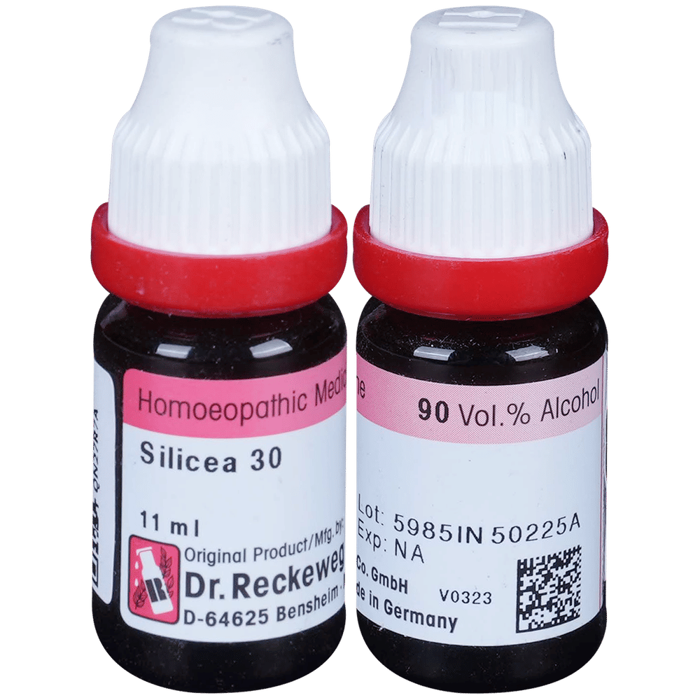 Dr. Reckeweg Silicea Dilution 30 CH bottle of 11 ml Dilution