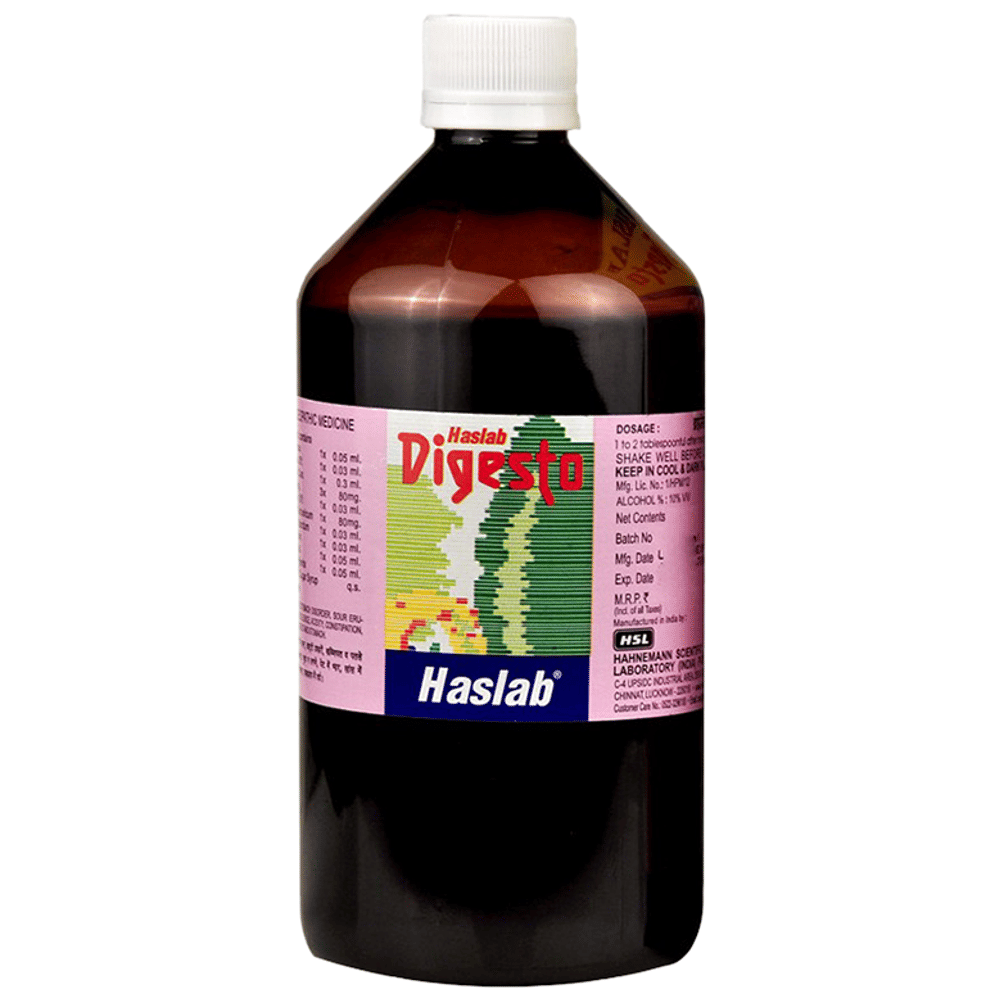 Haslab Digesto Syrup bottle of 200 ml Syrup Haslab Digesto Syrup bottle of 200 ml Syrup