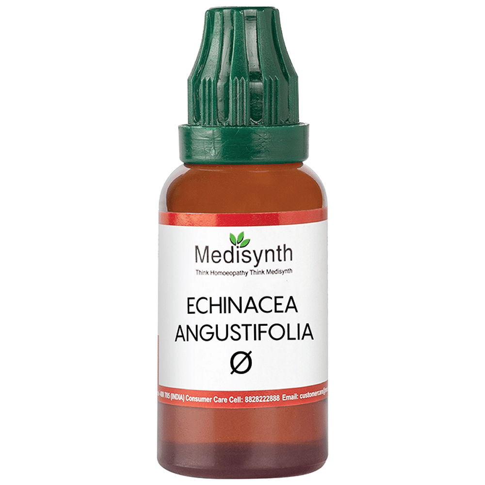 Medisynth Echinacea Angustifolia Mother Tincture Q bottle of 30 ml Mother Tincture Medisynth Echinacea Angustifolia Mother Tincture Q bottle of 30 ml Mother Tincture