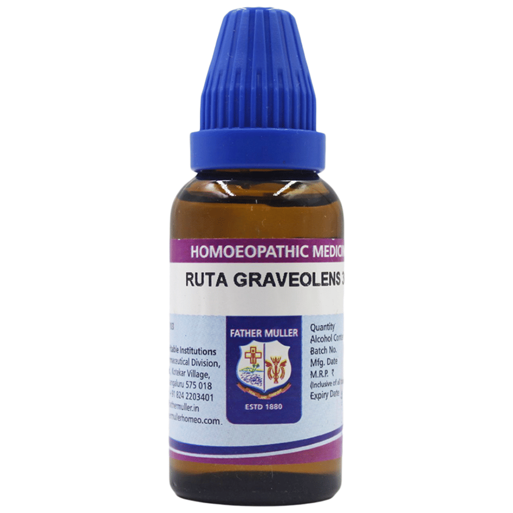 Father Muller Ruta Graveolens Drop 30 bottle of 30 ml Oral Drops