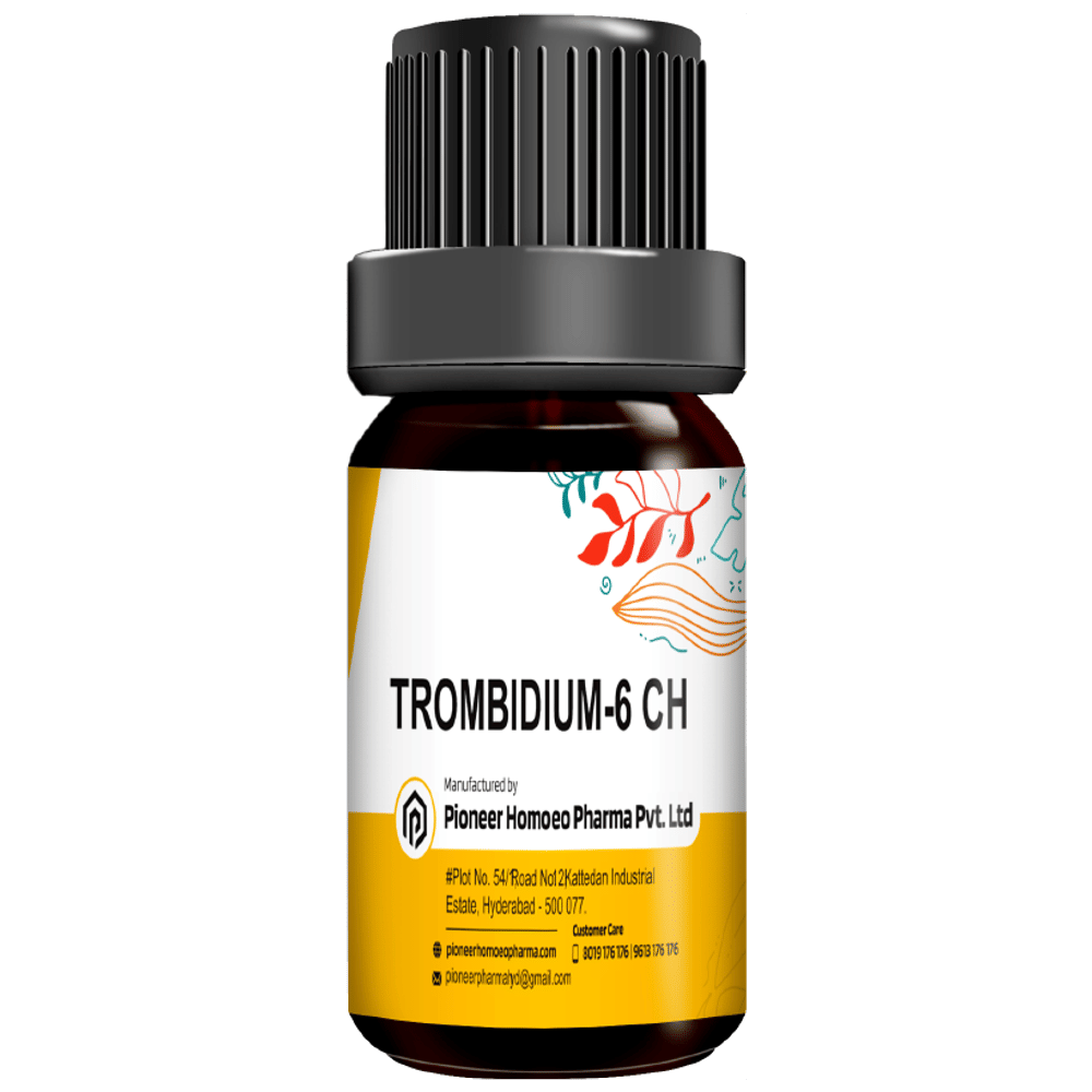 Pioneer Pharma Trombidium Globules Pellets Multidose Pills 6 CH bottle of 150 tablets Pioneer Pharma Trombidium Globules Pellets Multidose Pills 6 CH bottle of 150 tablets