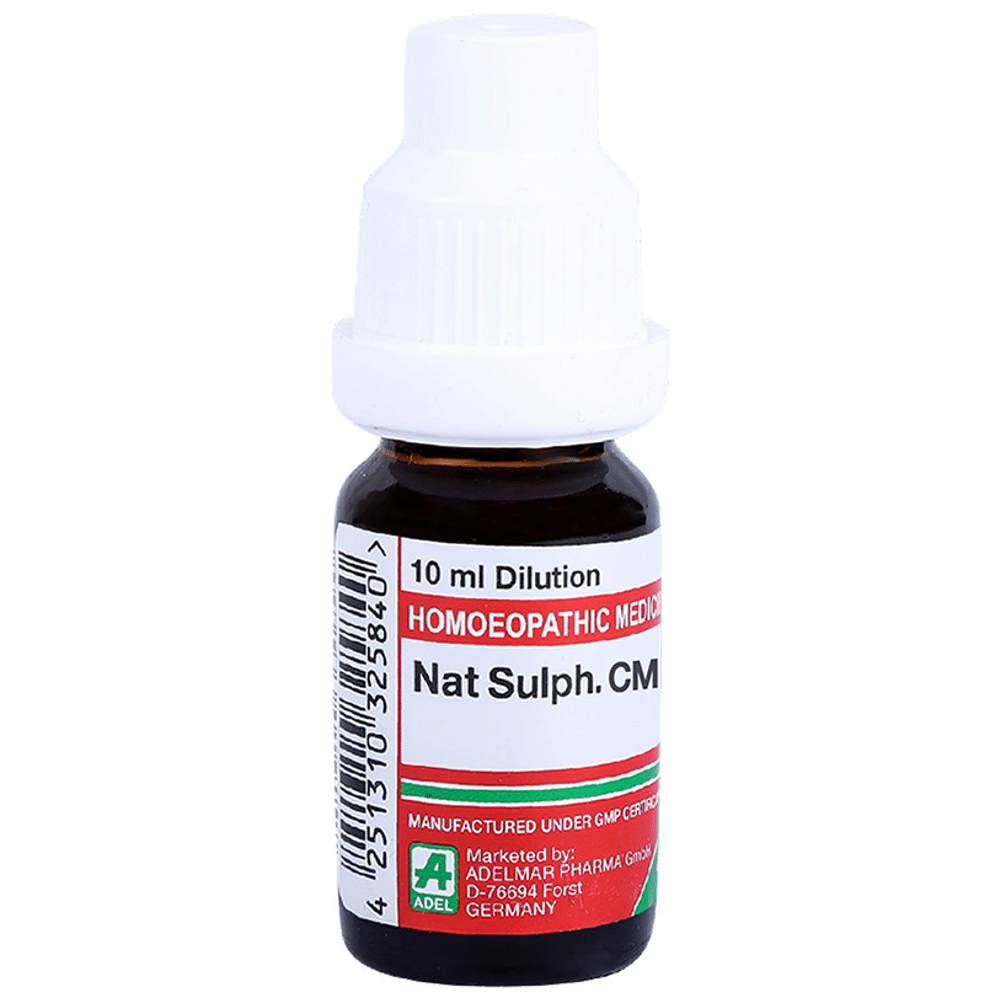 ADEL Nat Sulph Dilution CM bottle of 10 ml Dilution