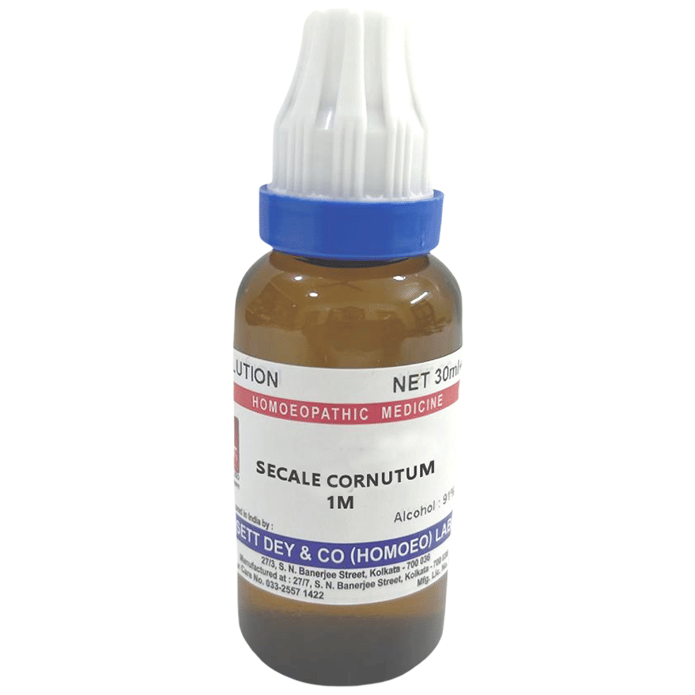 Sett Dey Secale Cornutum Dilution 1M bottle of 30 ml Dilution