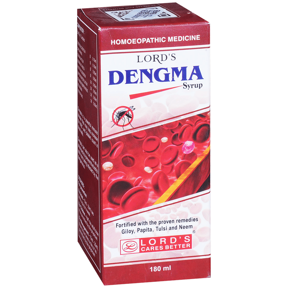 Lord's Dengma Syrup bottle of 180 ml Syrup