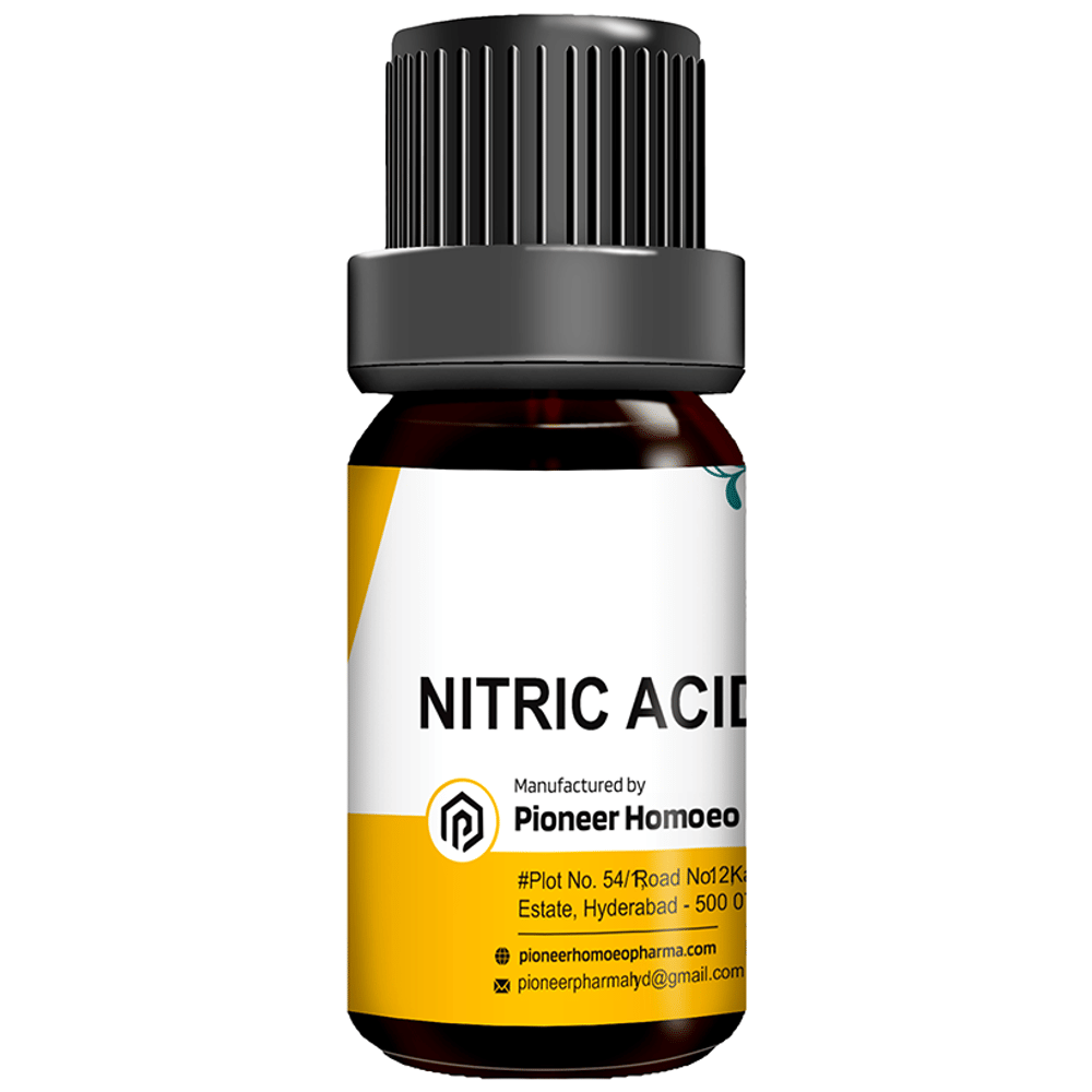 Pioneer Pharma Nitric Acid Globules Pellets Multidose Pills 30 CH bottle of 150 tablets Pioneer Pharma Nitric Acid Globules Pellets Multidose Pills 30 CH bottle of 150 tablets