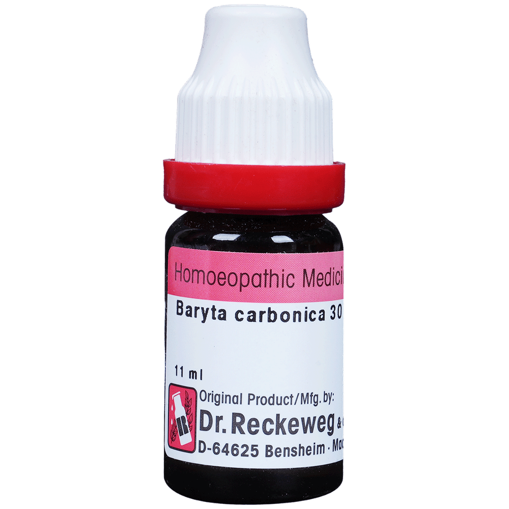 Dr. Reckeweg Baryta Carb Dilution 30 CH bottle of 11 ml Dilution