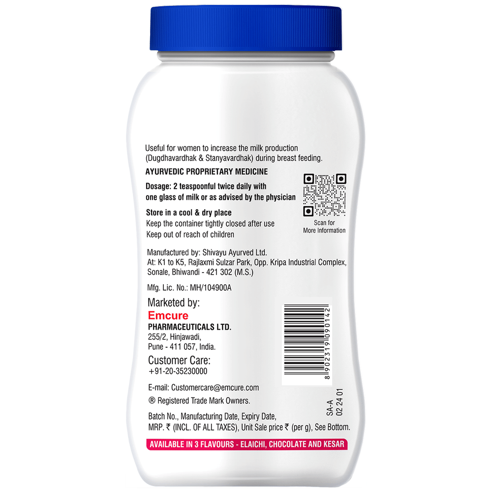 Galact Lactation Granules with Shatavari | Flavour Elaichi jar of 200 gm Granules