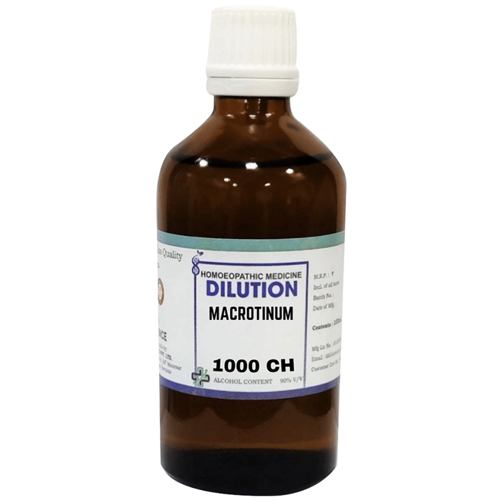 LDD Bioscience Macrotinum Dilution 1000 CH bottle of 100 ml Dilution