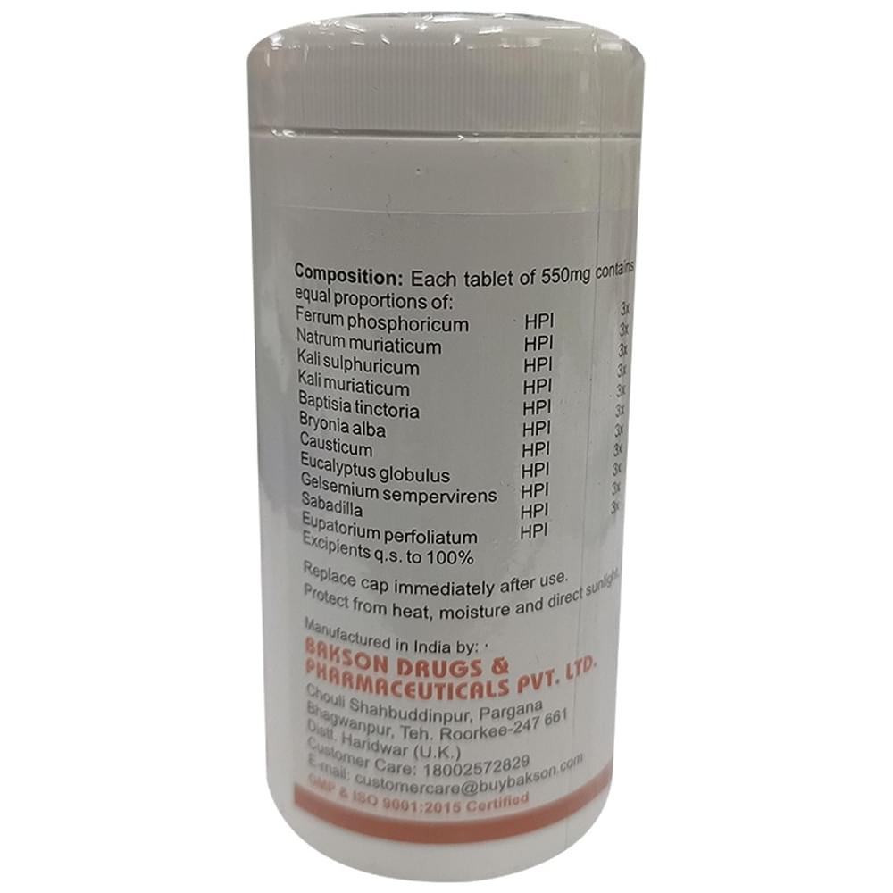 Bakson's Homeopathy Aller Aid Tablet bottle of 110 gm Tablet Bakson's Homeopathy Aller Aid Tablet bottle of 110 gm Tablet