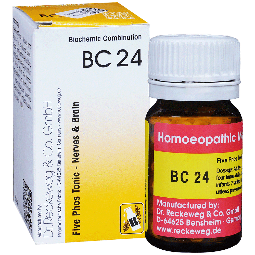 Dr. Reckeweg Bio-Combination 24 (BC 24) Tablet bottle of 20 gm Biocombination Tablet