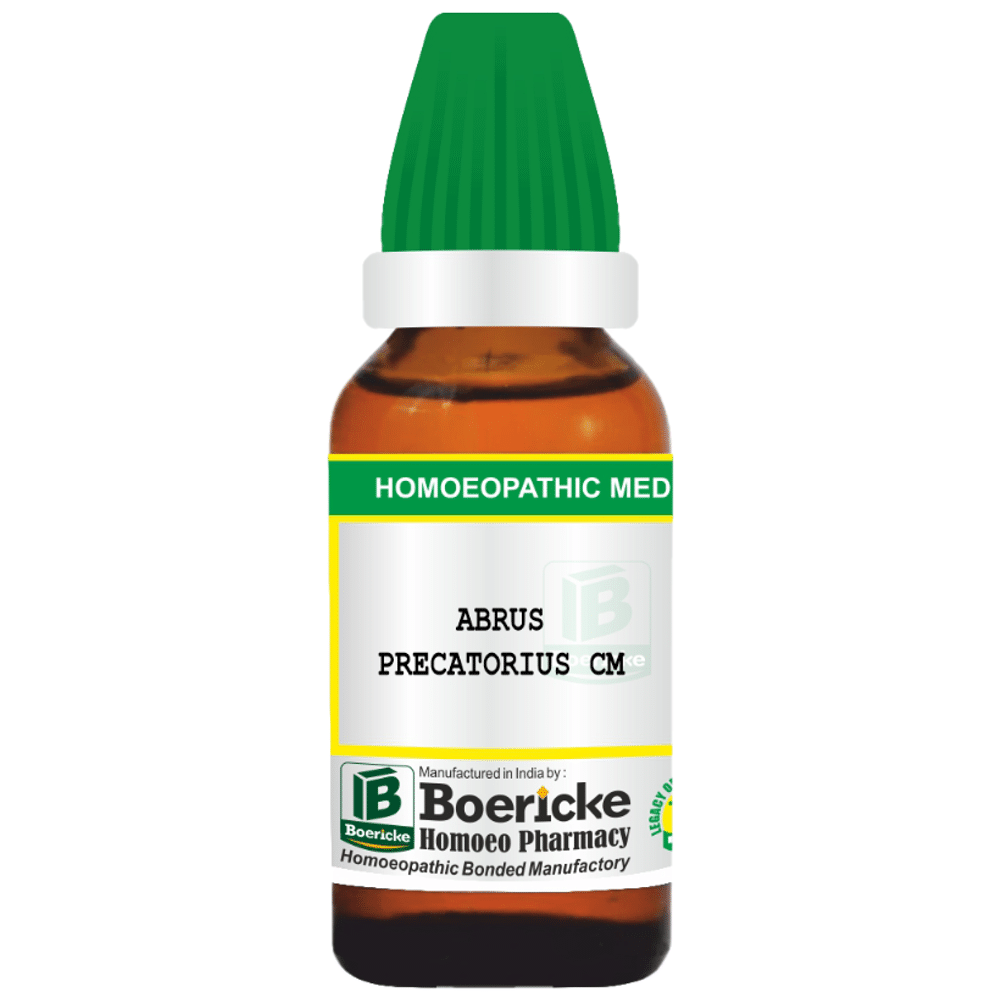Boericke Abrus Precatorius Dilution (30ml Each) CM combo pack of 3 bottles