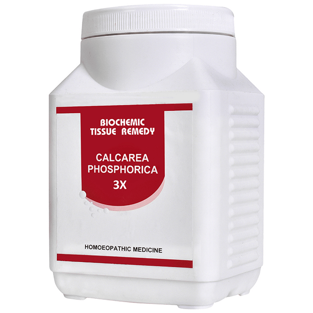 Bakson's Homeopathy Calcarea Phosphorica Biochemic Tablet 3X bottle of 4500 biochemic tablets