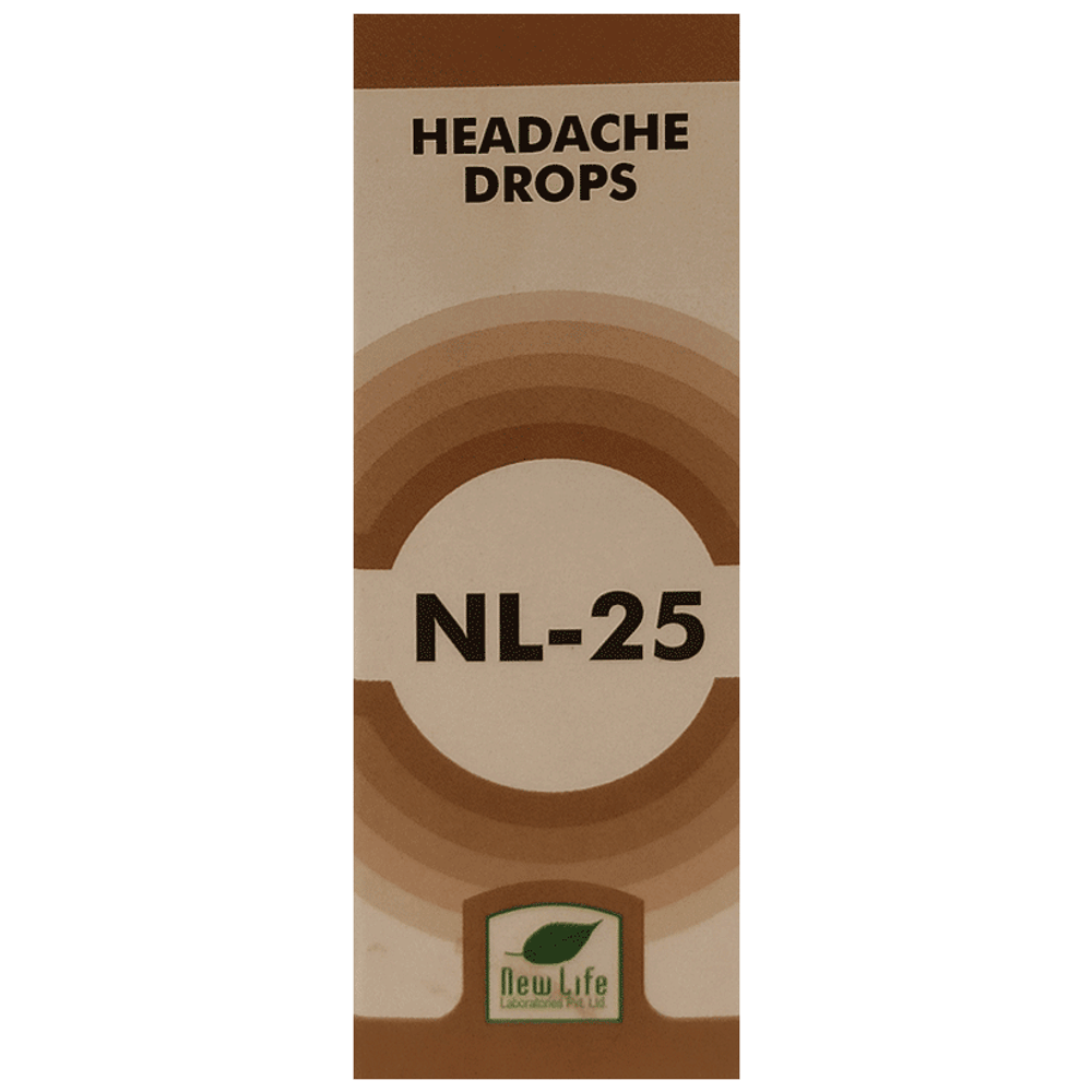 New Life NL-25 Headache Drop bottle of 30 ml Drop