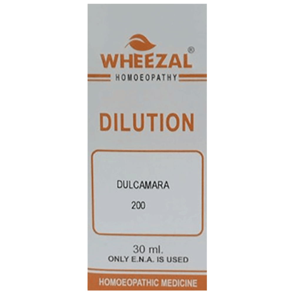 Wheezal Dulcamara Dilution 200 bottle of 30 ml Dilution