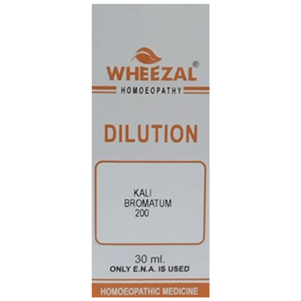 Wheezal Kali Bromatum Dilution 200 bottle of 30 ml Dilution