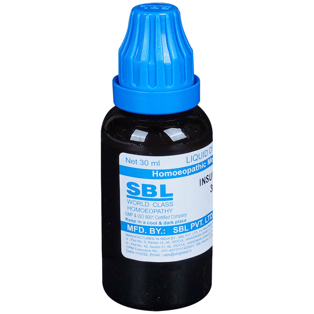SBL Insulinum Dilution 30C bottle of 30 ml Dilution