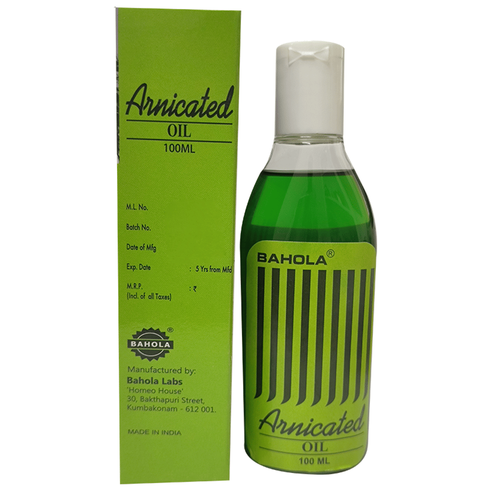 Bahola Arnicated Oil bottle of 100 ml Oil