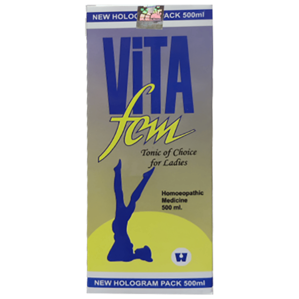 Dr. Wellmans Vita Fem Tonic bottle of 500 ml Tonic