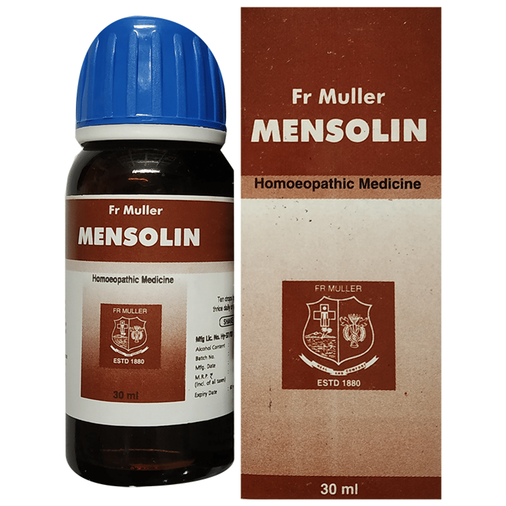 Fr Muller Mensolin bottle of 30 ml Liquid