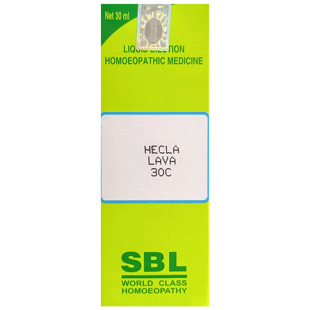 SBL Hekla Lava Dilution 30 CH bottle of 30 ml Dilution