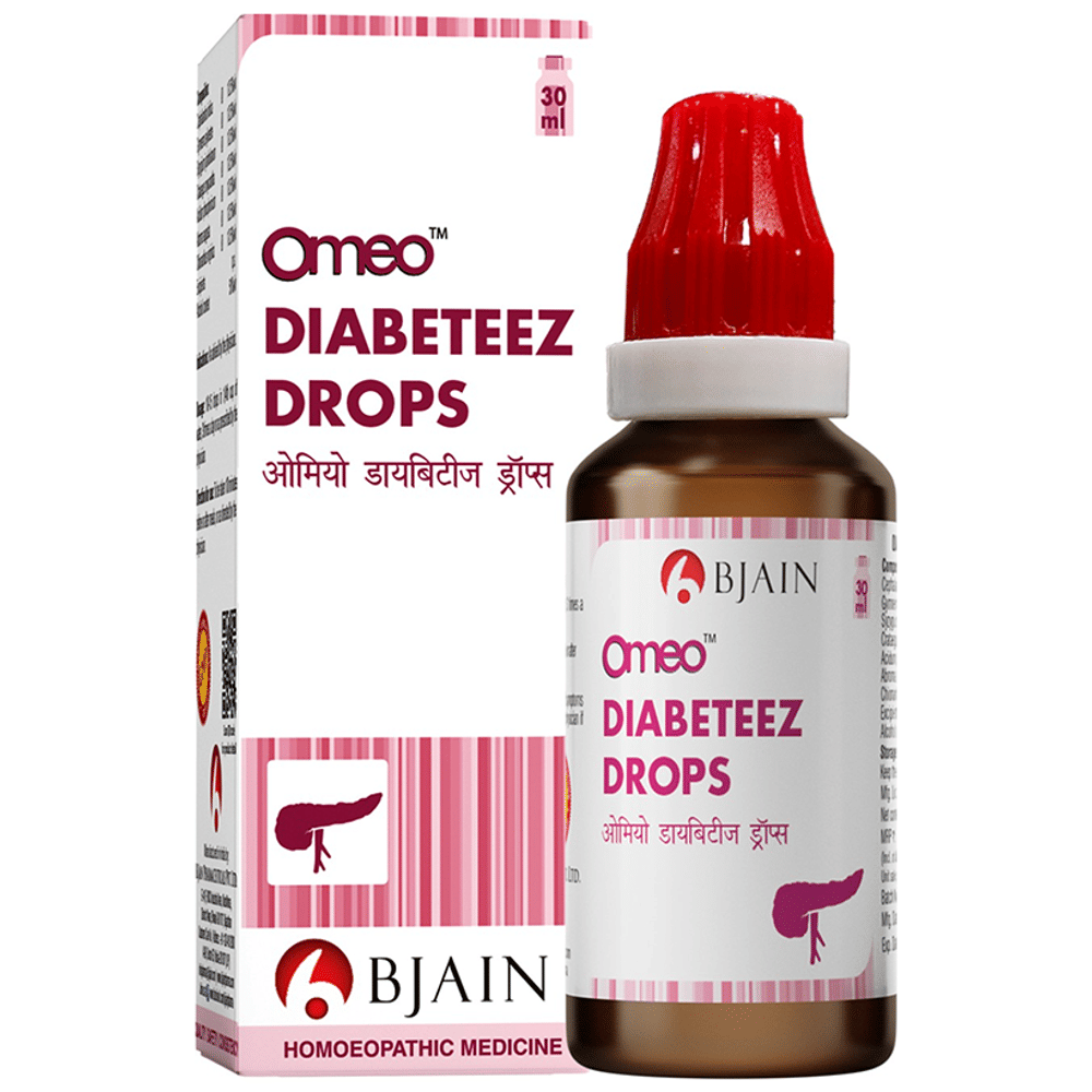 Bjain Omeo Diabeteez Drop bottle of 30 ml Drop