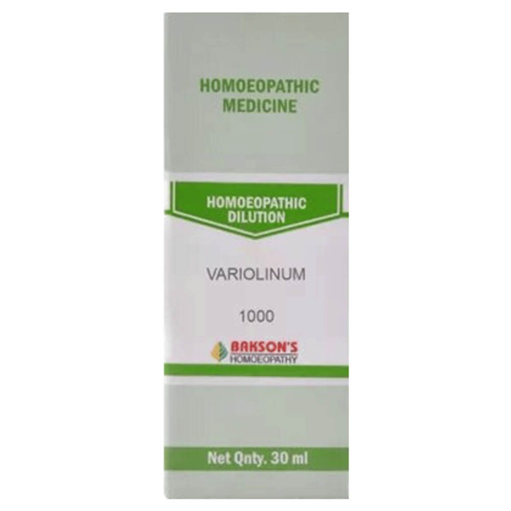 Bakson's Homeopathy Variolinum Dilution 1000 CH bottle of 30 ml Dilution Bakson's Homeopathy Variolinum Dilution 1000 CH bottle of 30 ml Dilution