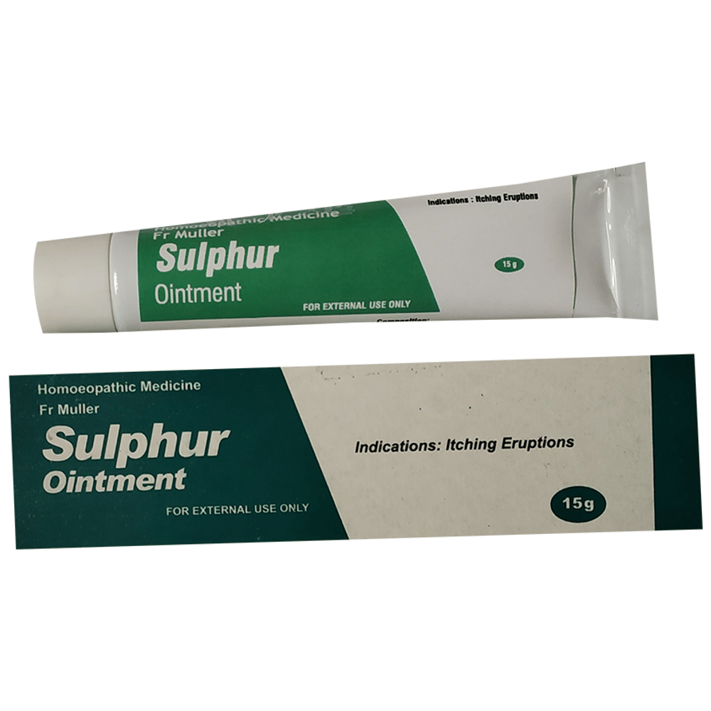 Fr Muller Sulphur Ointment tube of 15 gm Ointment
