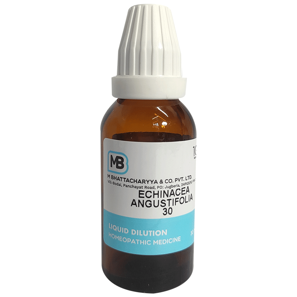 MB Echinacea Angustifolia Dilution 30 bottle of 30 ml Dilution MB Echinacea Angustifolia Dilution 30 bottle of 30 ml Dilution
