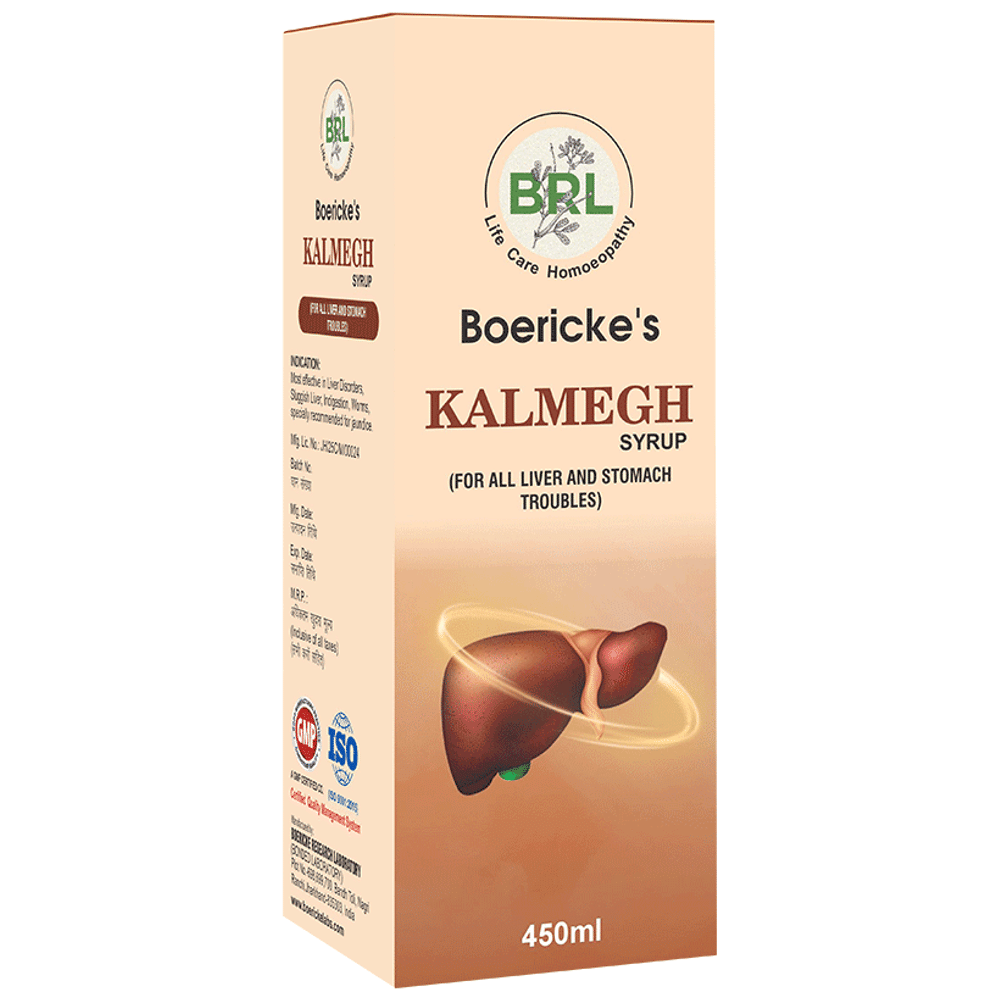 BRL Kalmegh Syrup bottle of 450 ml Syrup