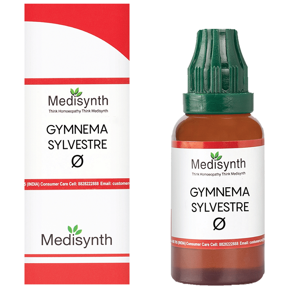 Medisynth Gymnema Sylvestre Q bottle of 30 ml Mother Tincture
