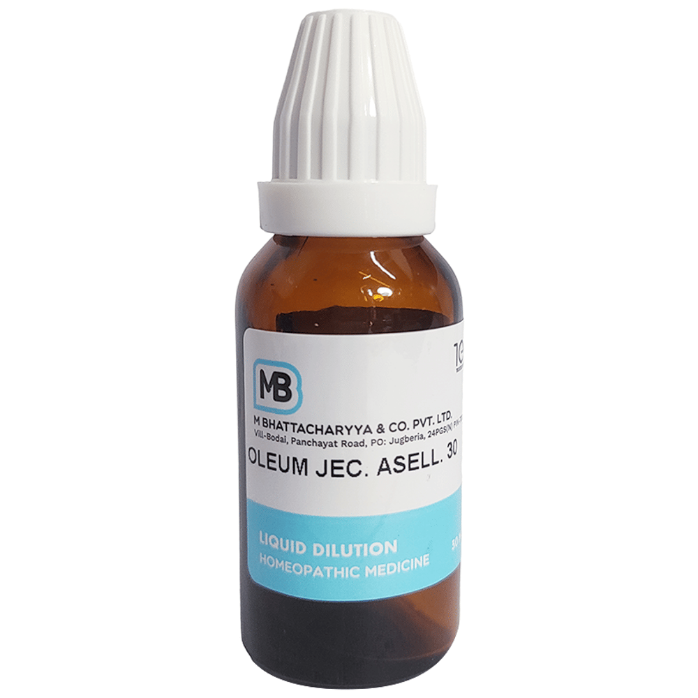 MB Oleum Jacoris Aselli Dilution 30 bottle of 30 ml Dilution MB Oleum Jacoris Aselli Dilution 30 bottle of 30 ml Dilution